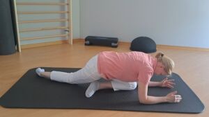 piriformis dehnung bild